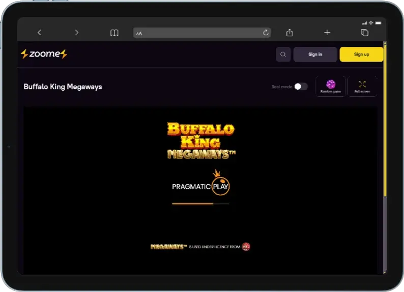 Zoome Casino Mobile Slots